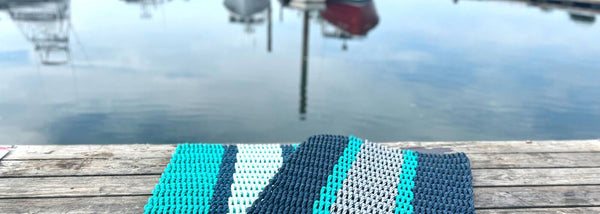 Outdoor Mats, Weatherproof, Handwoven from new lobster rope